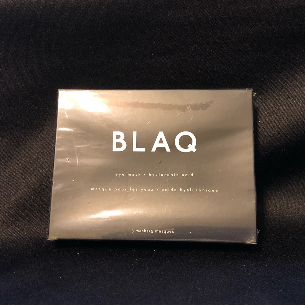 NIB Blaq hyaluronic eye mask- 5 pack